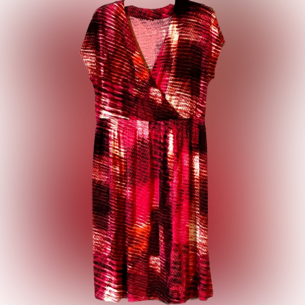 Maxi stretch knee length dress
